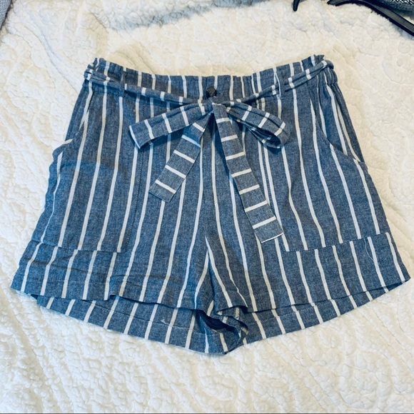Pants - Tropes High Waisted Belted Shorts